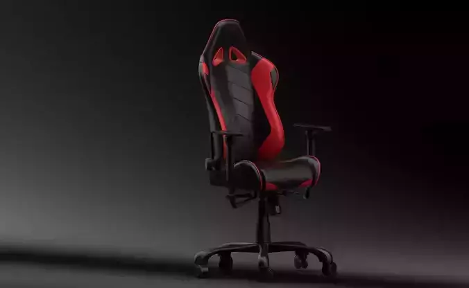Gaming Chair Low Poly
