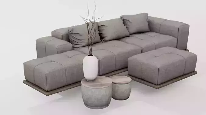 Modem Couch Sofa