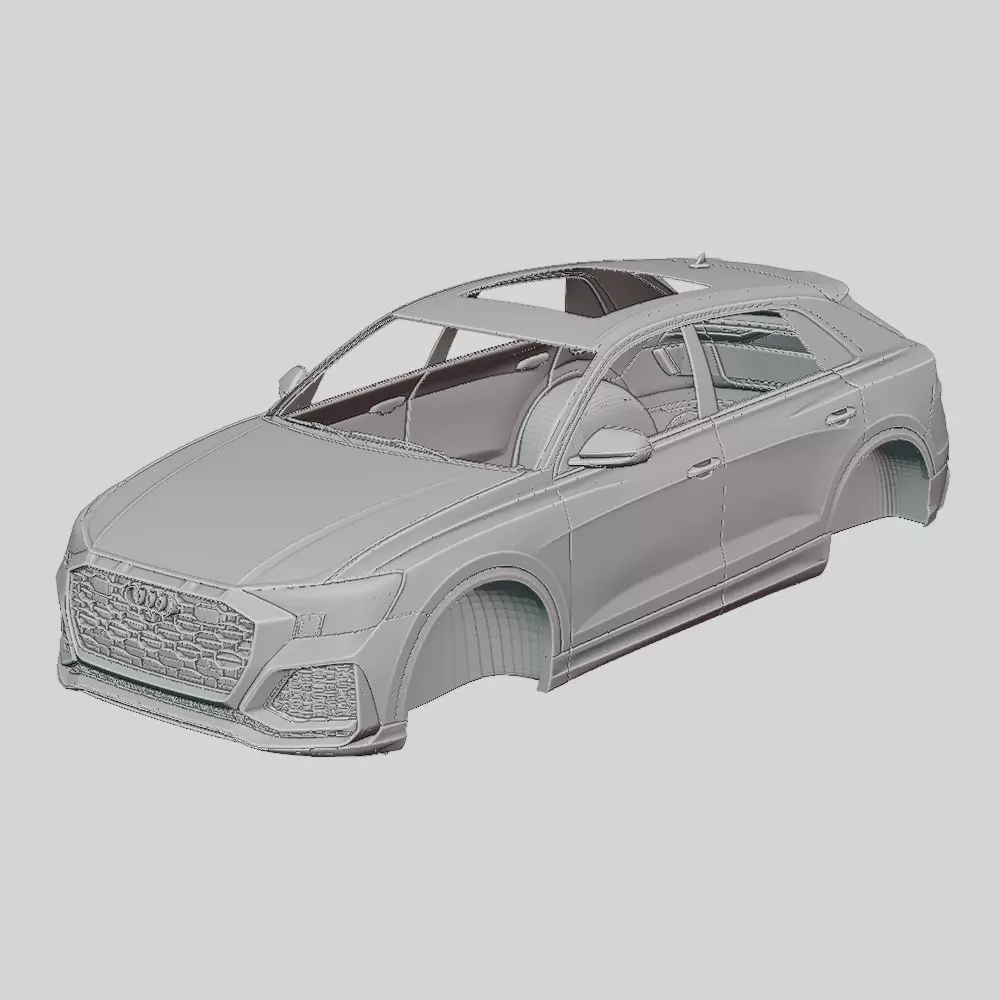 Audi RSQ8 2020 Printable Body 3D print model_0