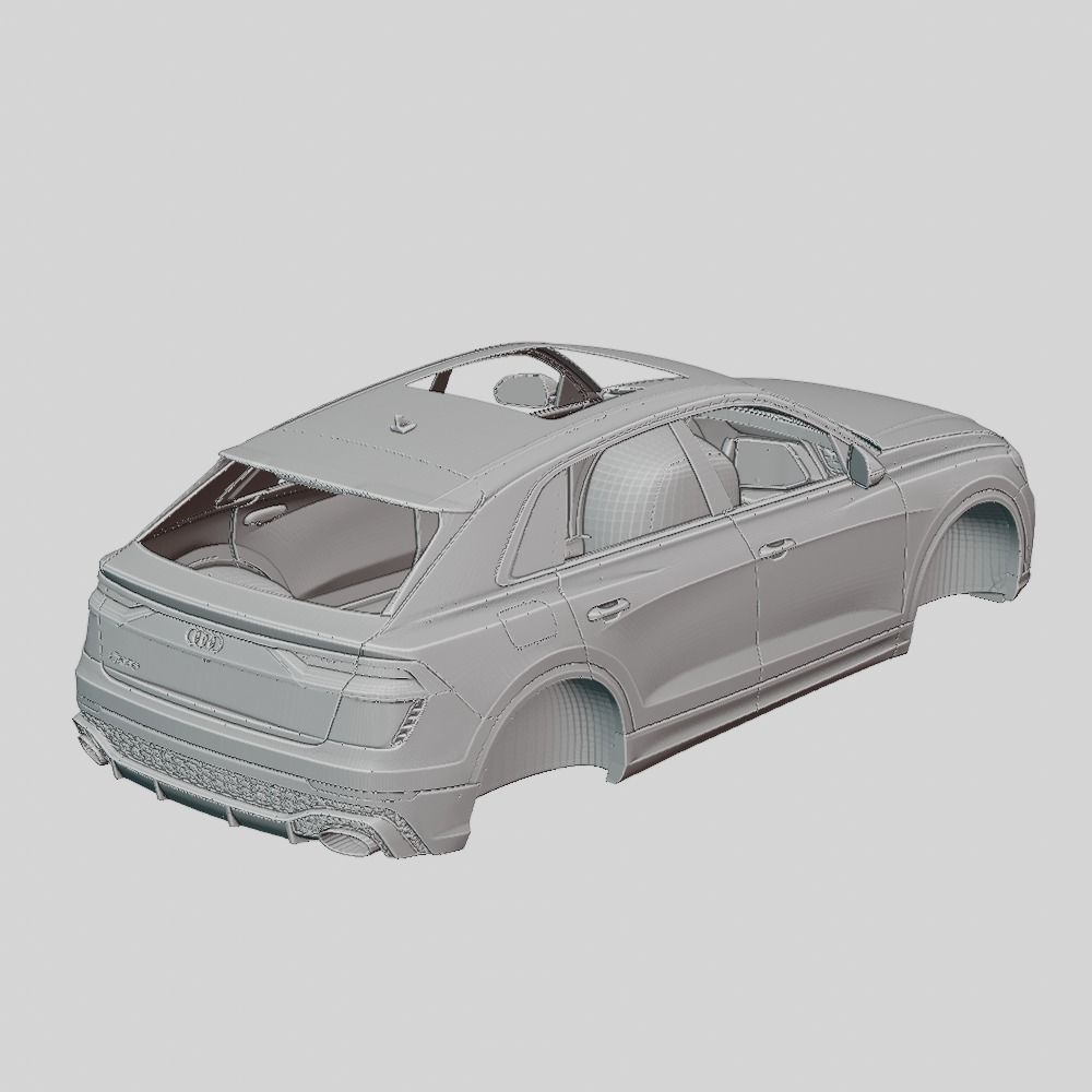 Audi RSQ8 2020 Printable Body 3D print model_1