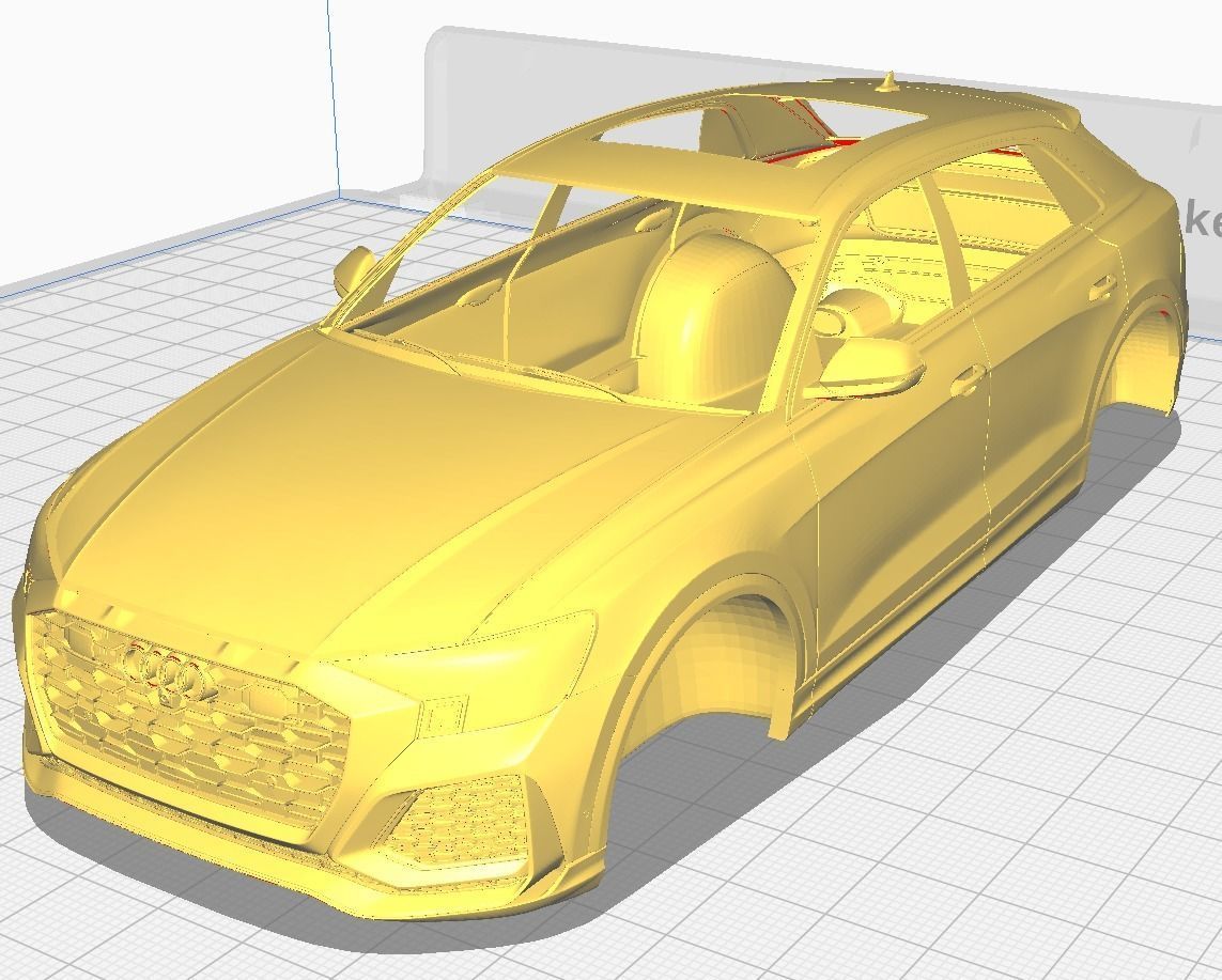 Audi RSQ8 2020 Printable Body 3D print model_7