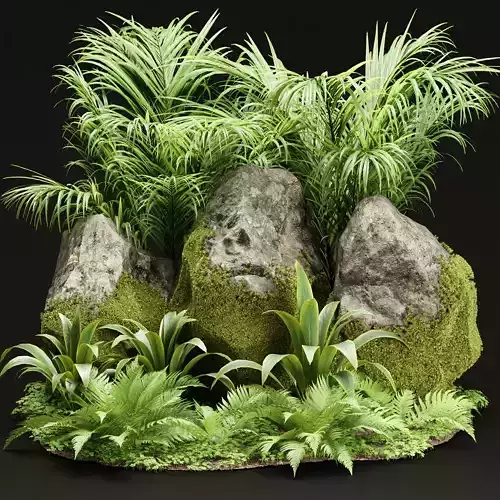 Low Poly Garden Asset collection vol 216