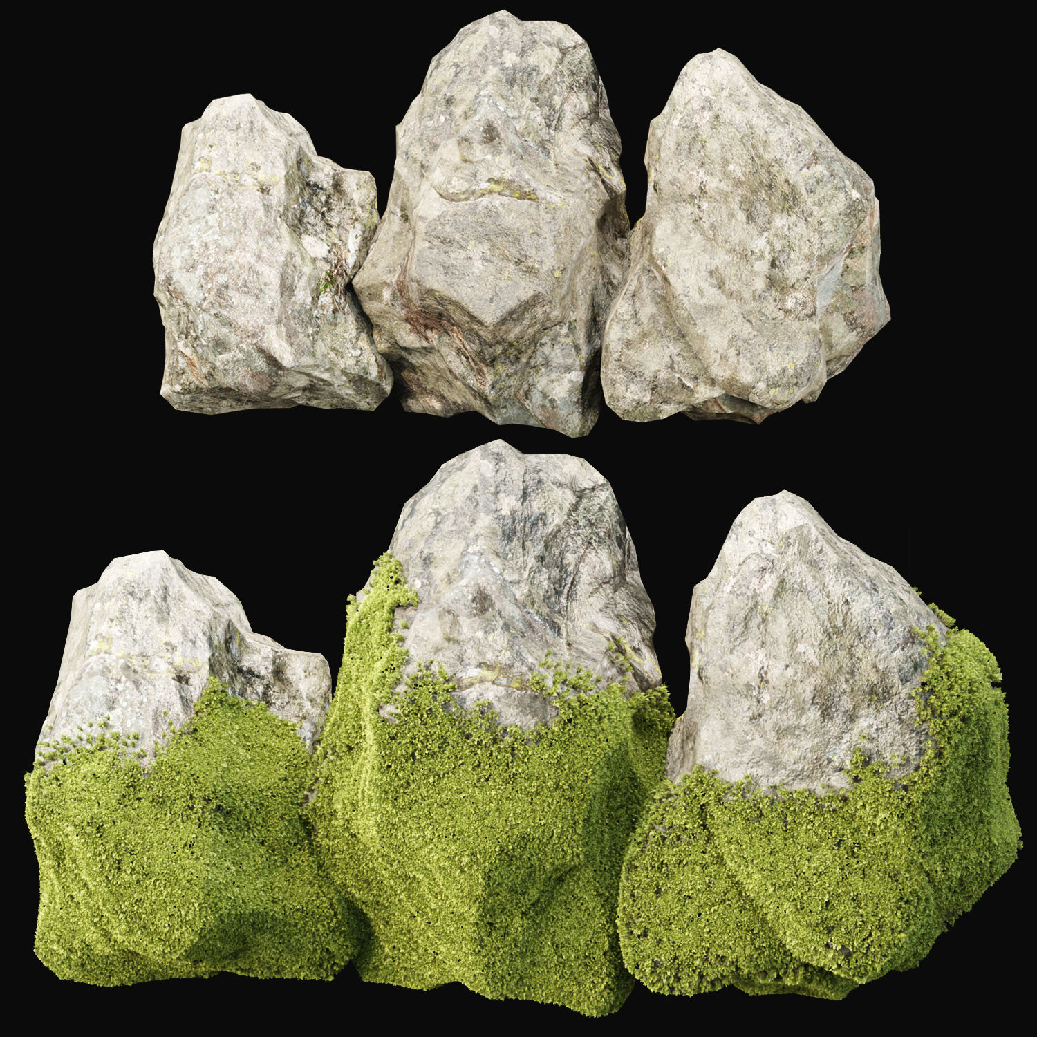 Low Poly Garden Asset collection vol 216 Low-poly 3D model_5