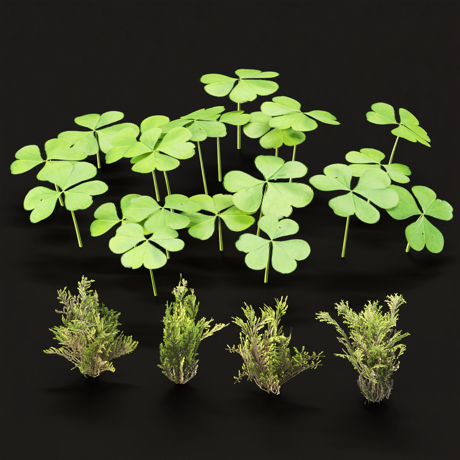 Low Poly Garden Asset collection vol 216 Low-poly 3D model_7