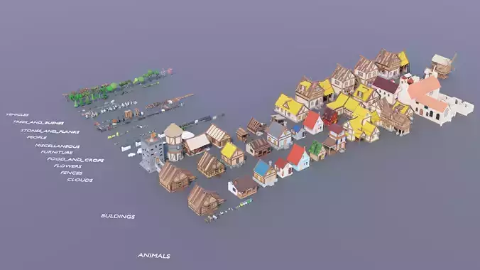 Village Asset Packa