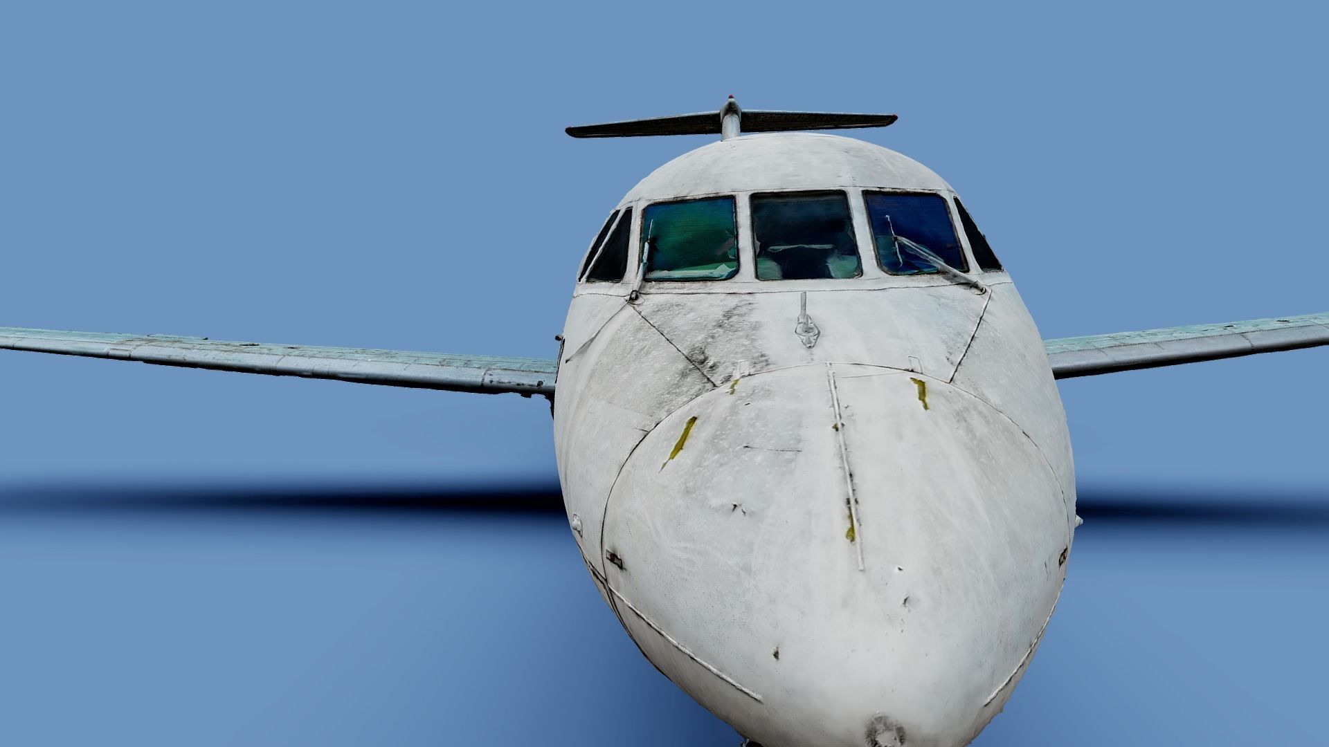 3D model Yakovlev yak 40 airplane Ukraine Antonov photogrammetry 3D model_12