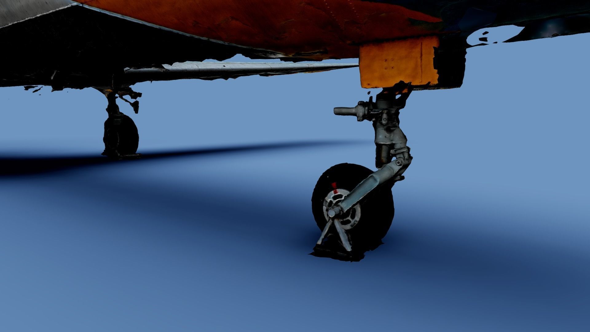3D model Yakovlev yak 40 airplane Ukraine Antonov photogrammetry 3D model_10