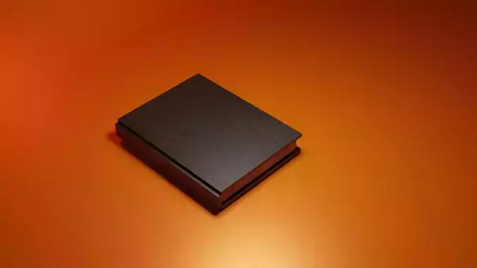 Animated Old Thick Book  3D model