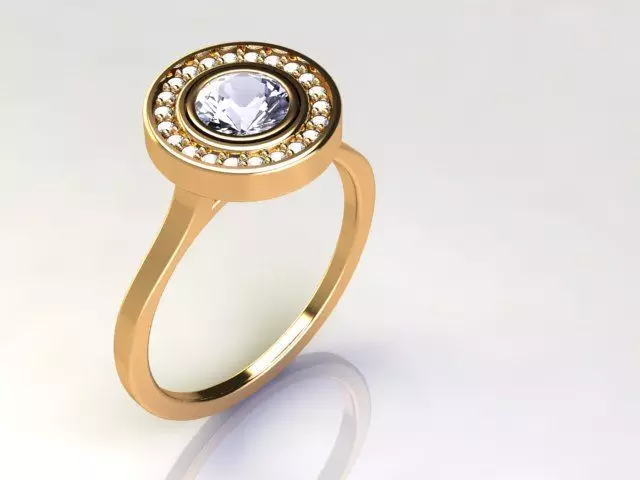 jewelry ring 3D print model
