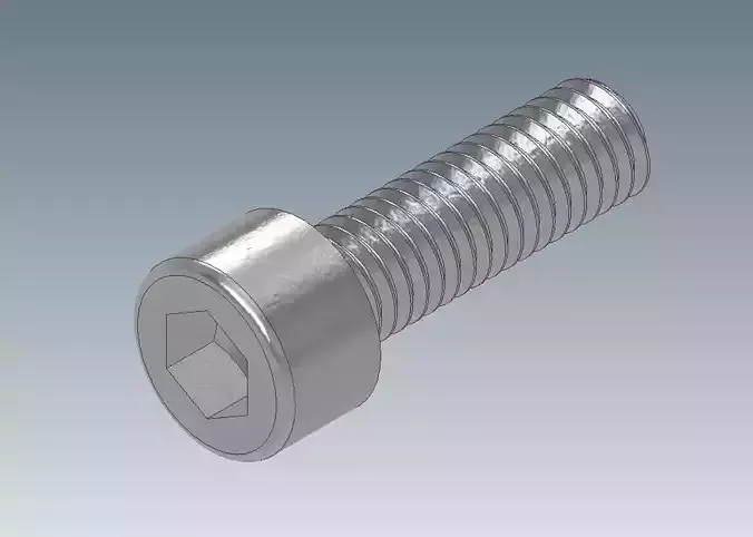 M6x20-M6x20x15-M6x25-M6x25x20 Socket Head DIN 912 Standard Bolts