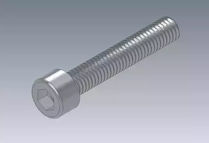 M6x35 - M6x35x30 - M6x35x25 Socket Head DIN 912 Standard Bolts 