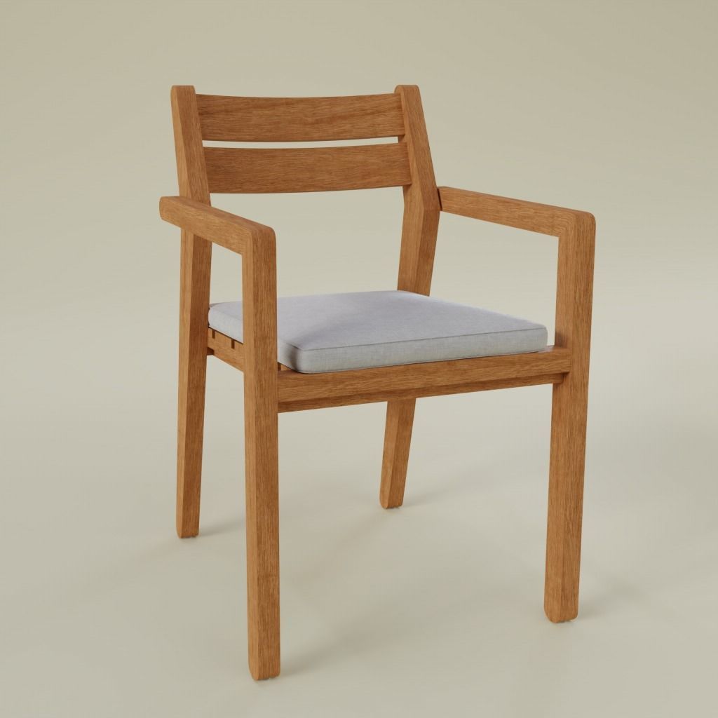 Zania Chair  3D model_5