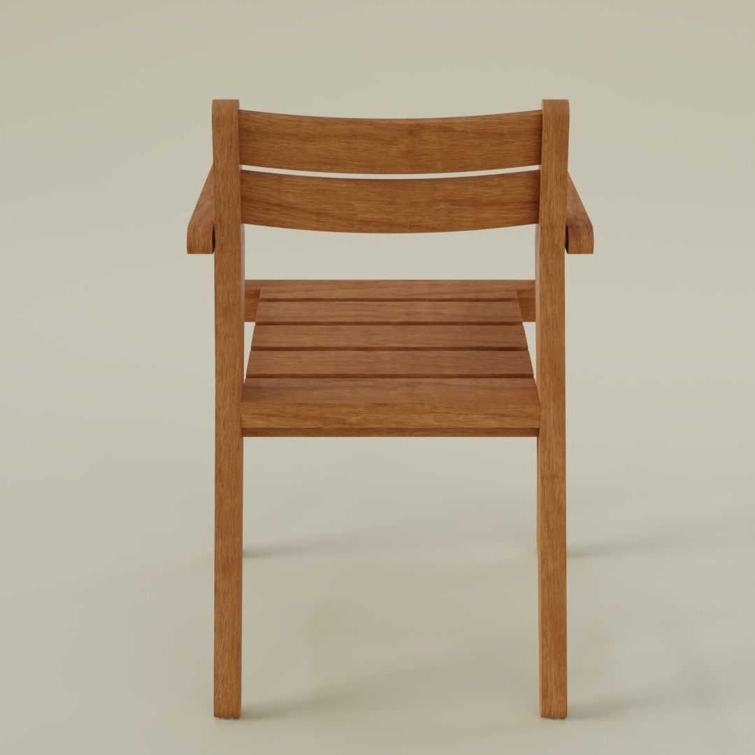 Zania Chair  3D model_3
