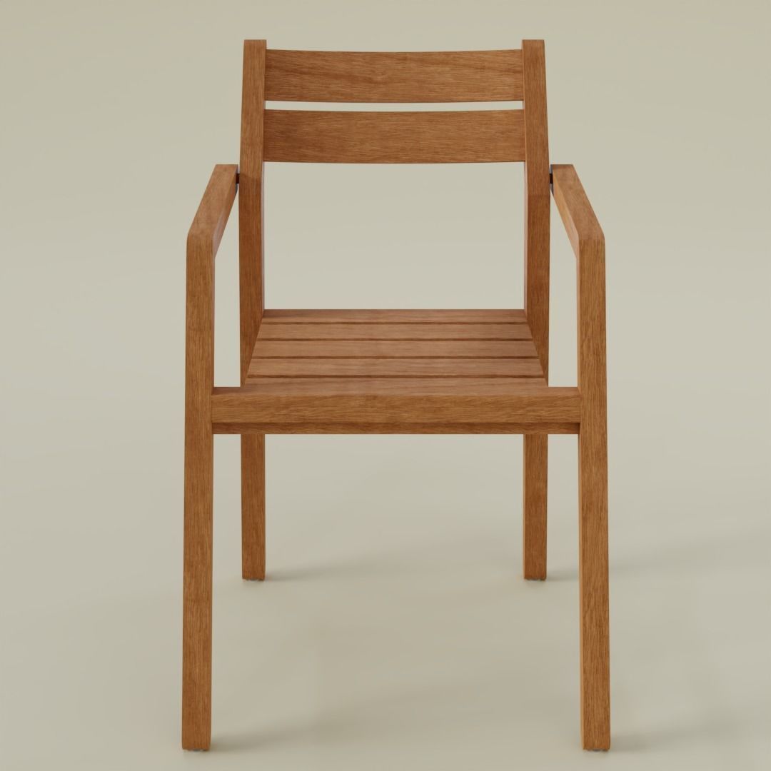 Zania Chair  3D model_1