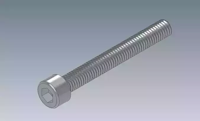 M6x50-M6x50x40-M6x50x35 Socket Head  DIN 912  Standard Bolts 