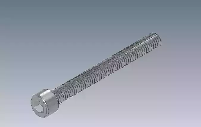  M6x60-M6x60x50-M6x60x45-M6x60x40 Socket Head DIN912 Std Bolts