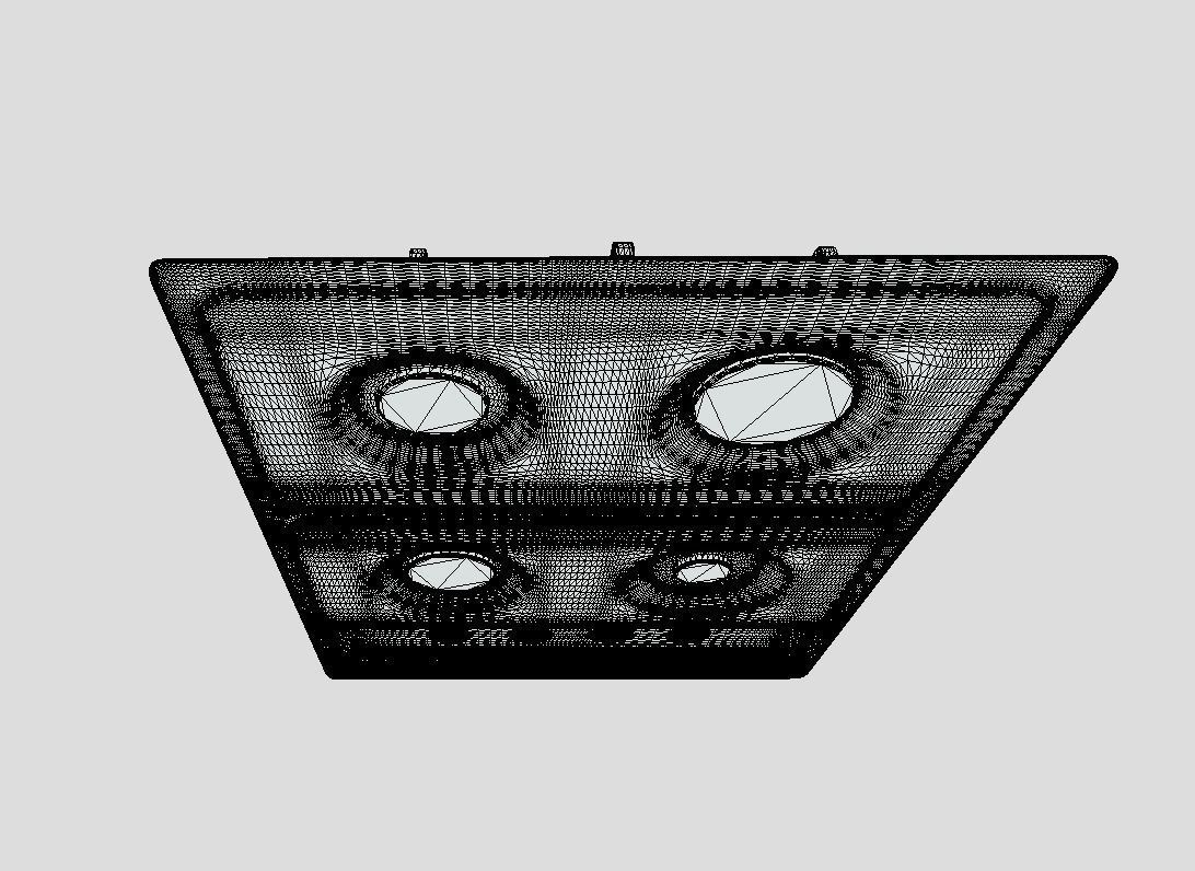 Gas stove 3D model_8