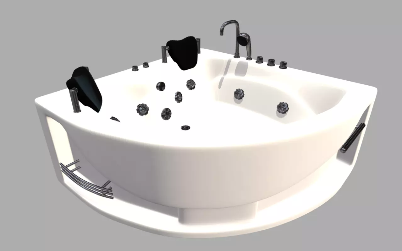 Jacuzzi - hot tub - spa bath 3D model
