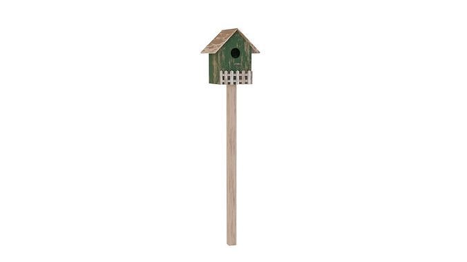 Bird House Free 3D model