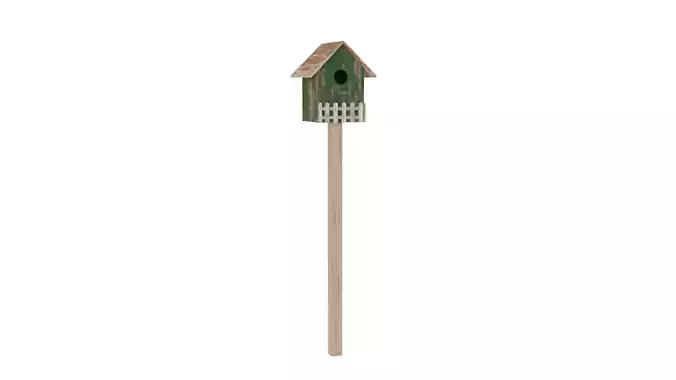 Bird House Free 3D model