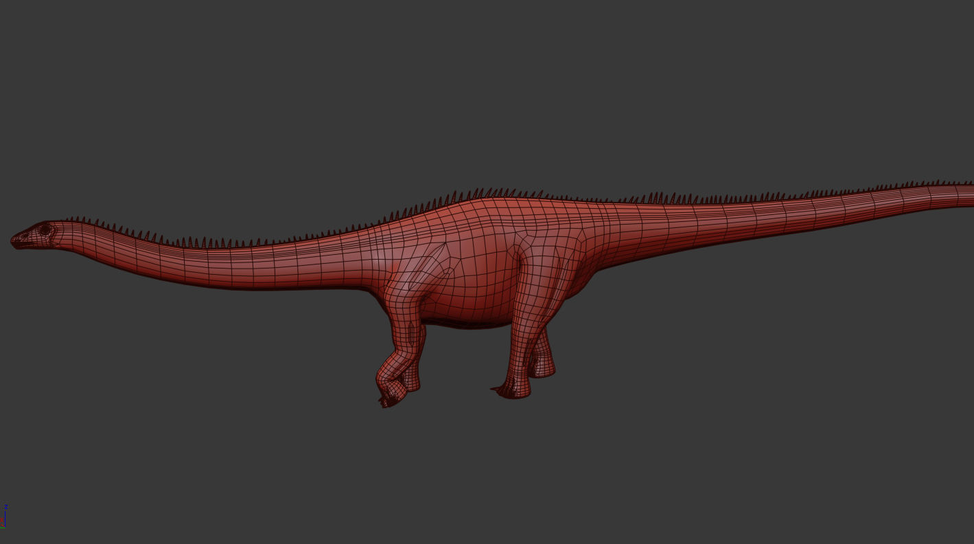 Dino Extra Pack 8K - fully animated 3D model_135