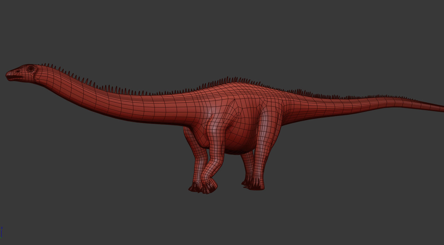 Dino Extra Pack 8K - fully animated 3D model_132