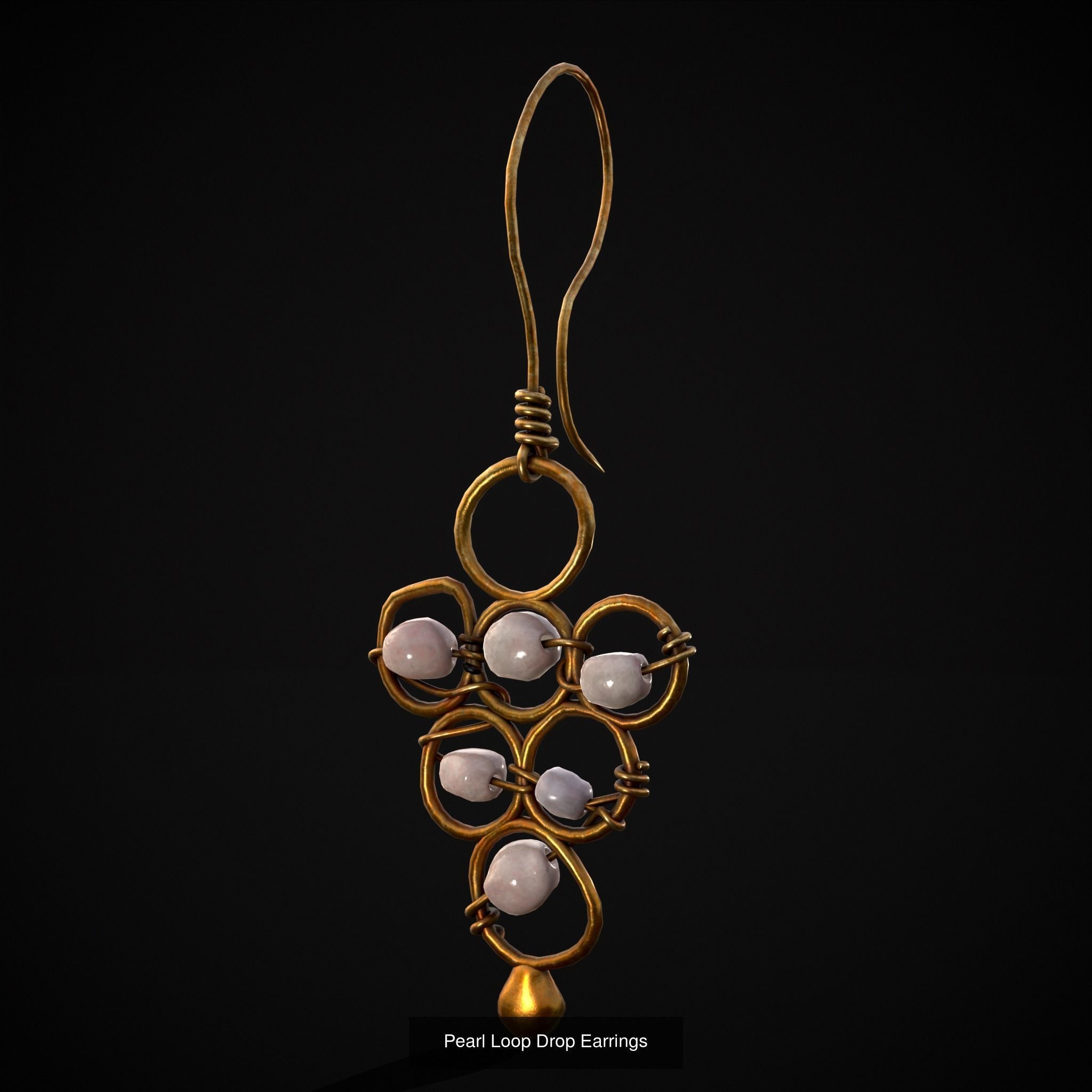Medieval Jewelry Pack One 3D Model Collection_47