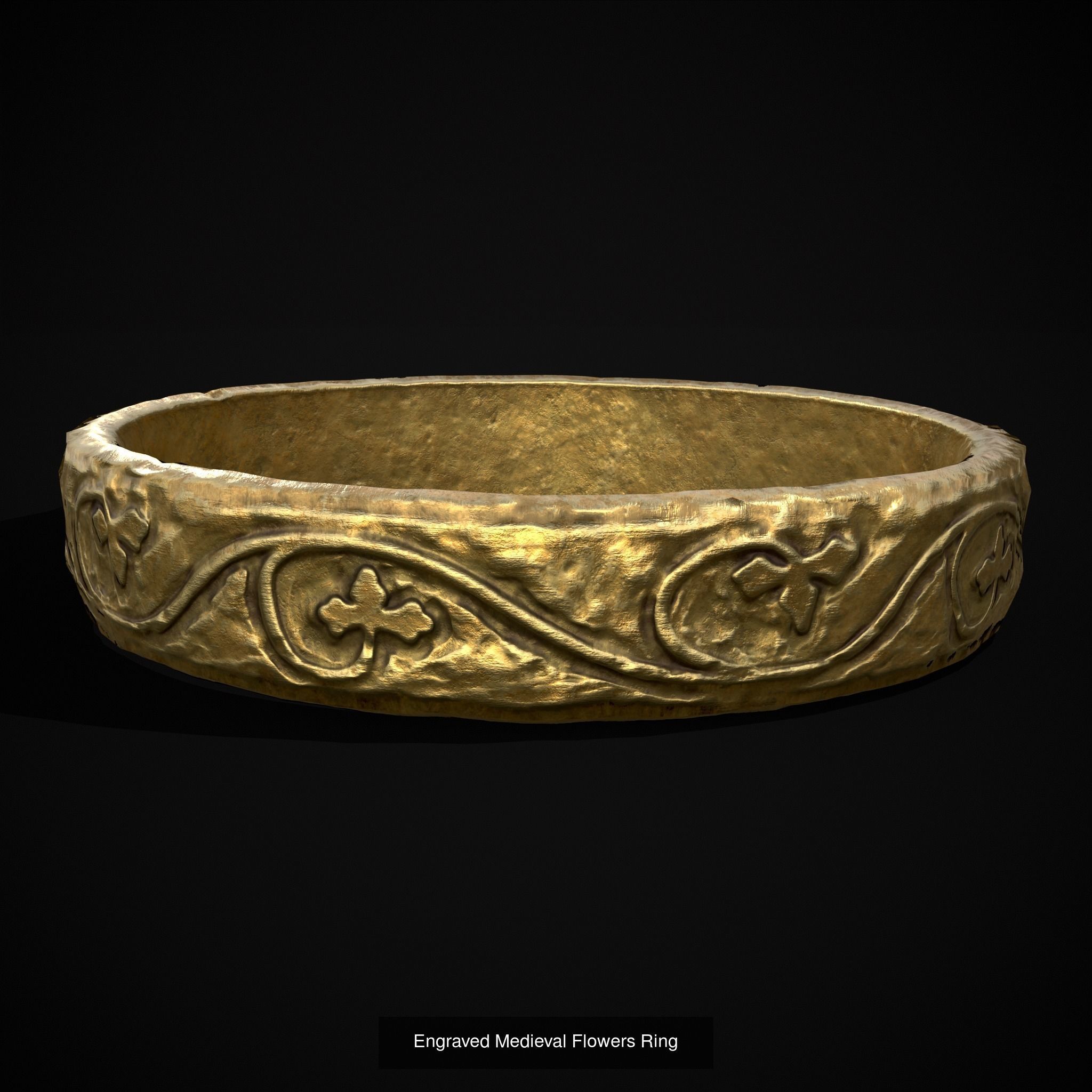 Medieval Jewelry Pack One 3D Model Collection_45