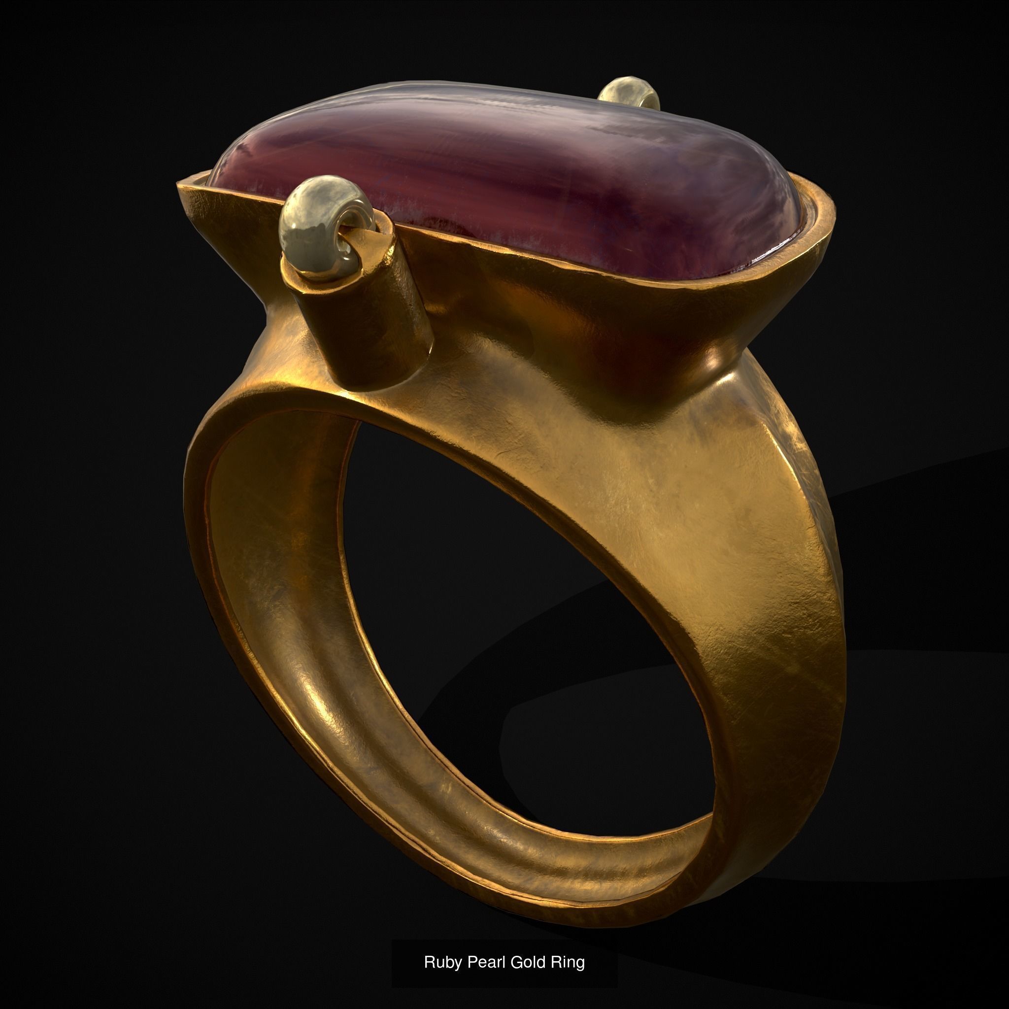 Medieval Jewelry Pack One 3D Model Collection_39