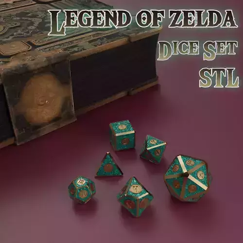 Dice set Zelda Tears of the Kingdom 