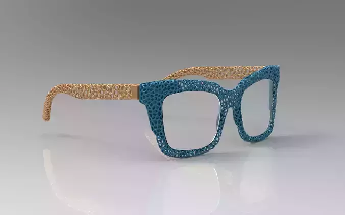 3d print glasses 3D print model