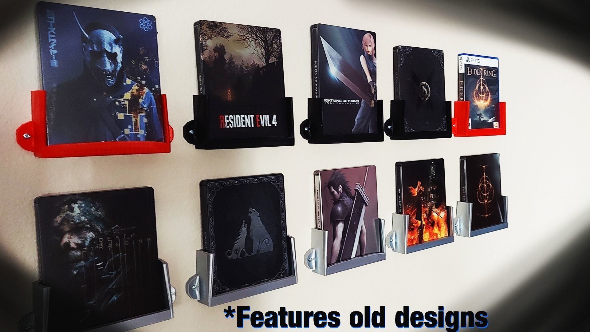 Case and Steelbook Video Game Display 3D print model_5