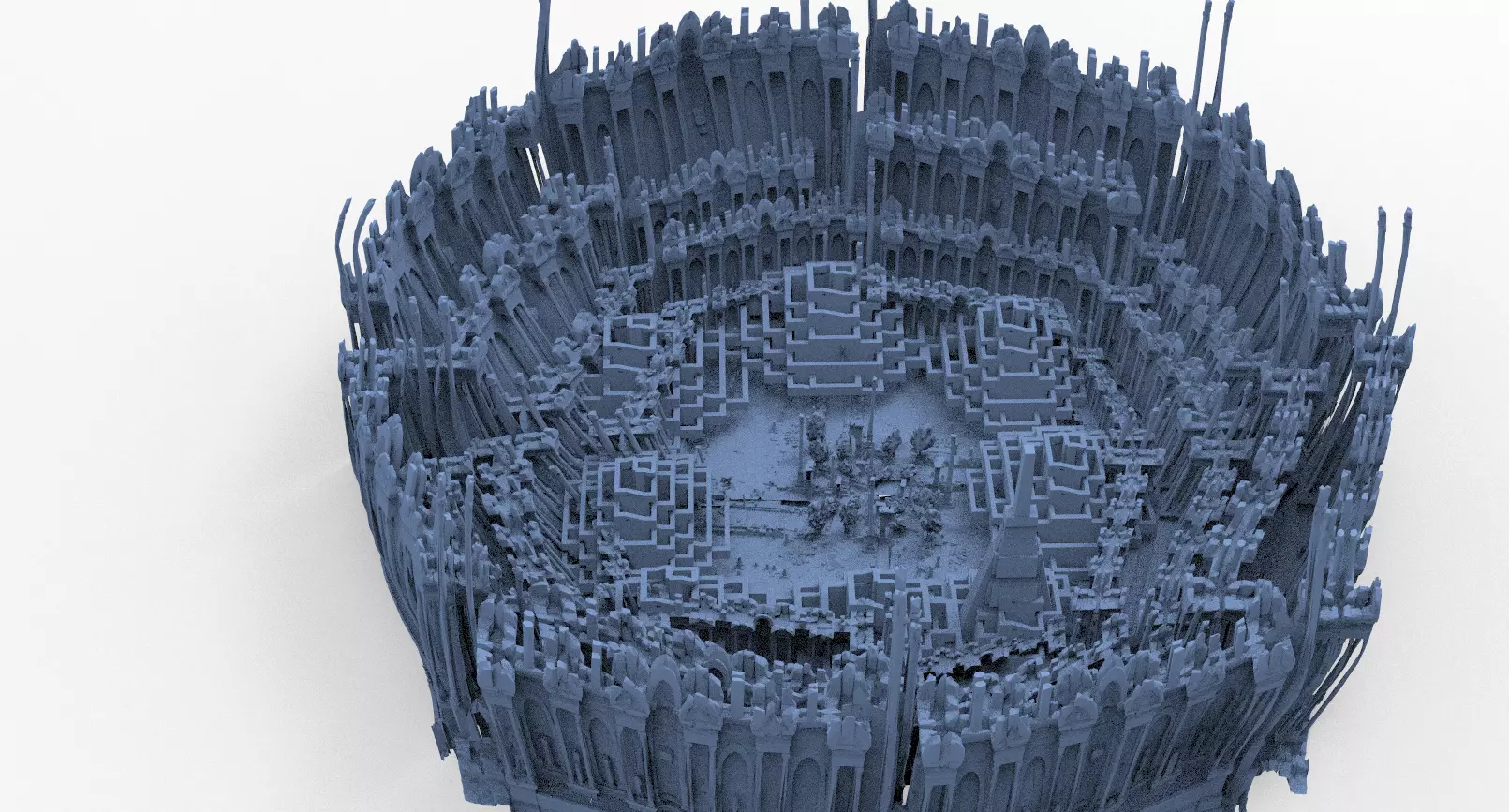 Dantes Hell Ring 1 3D model