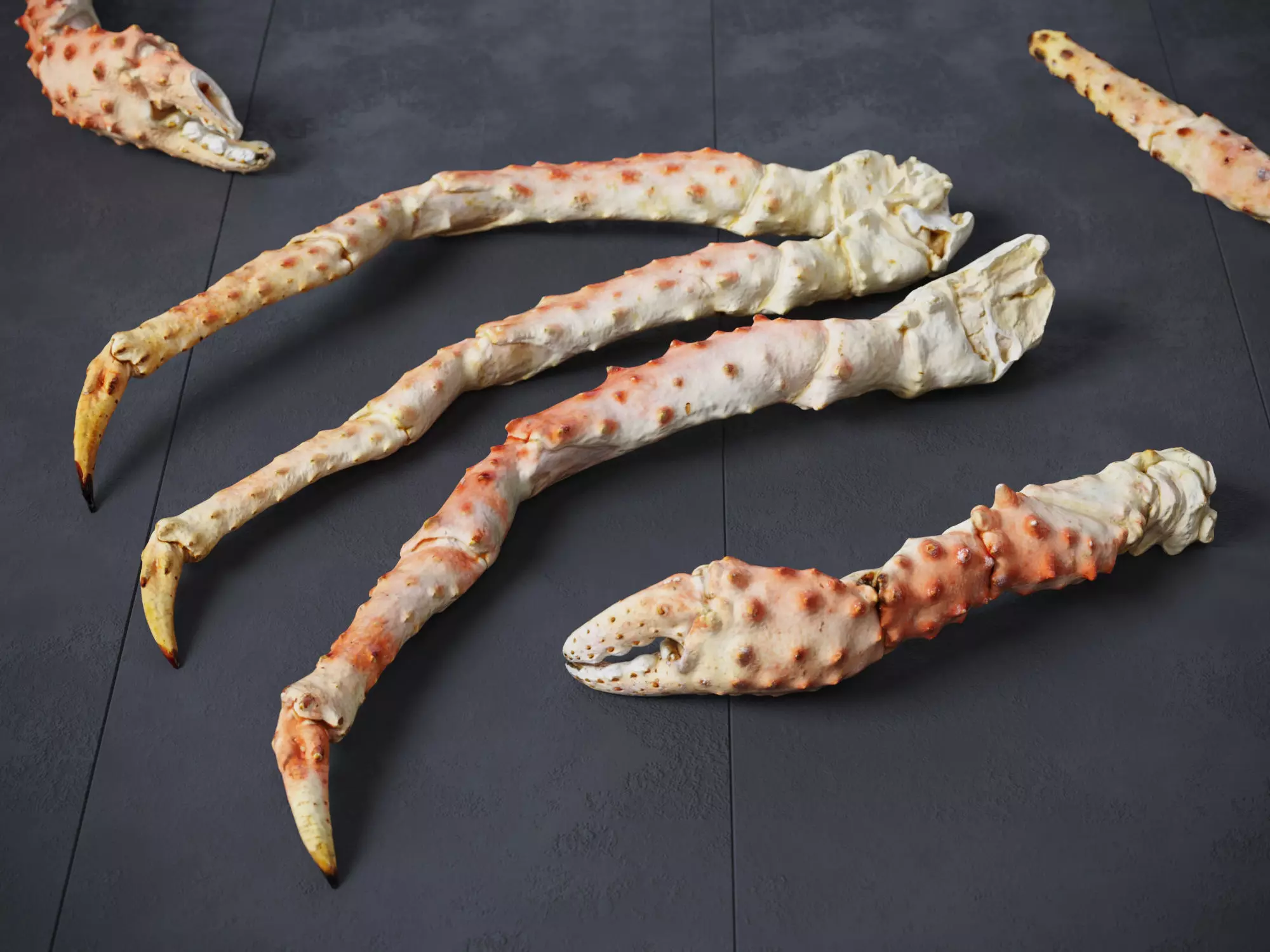 King Crab Legs and Claws 3D model_0