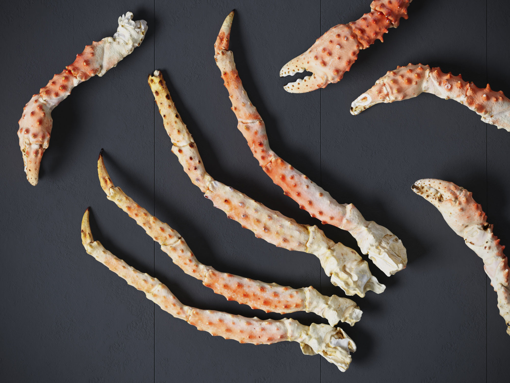 King Crab Legs and Claws 3D model_1