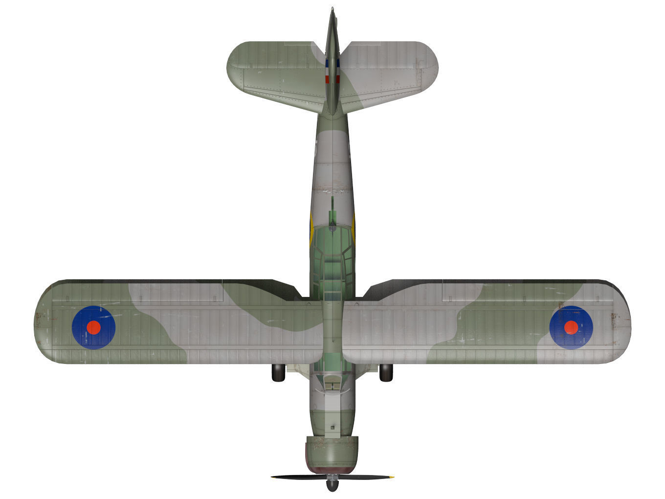 Fairey Albacore 3D model_9