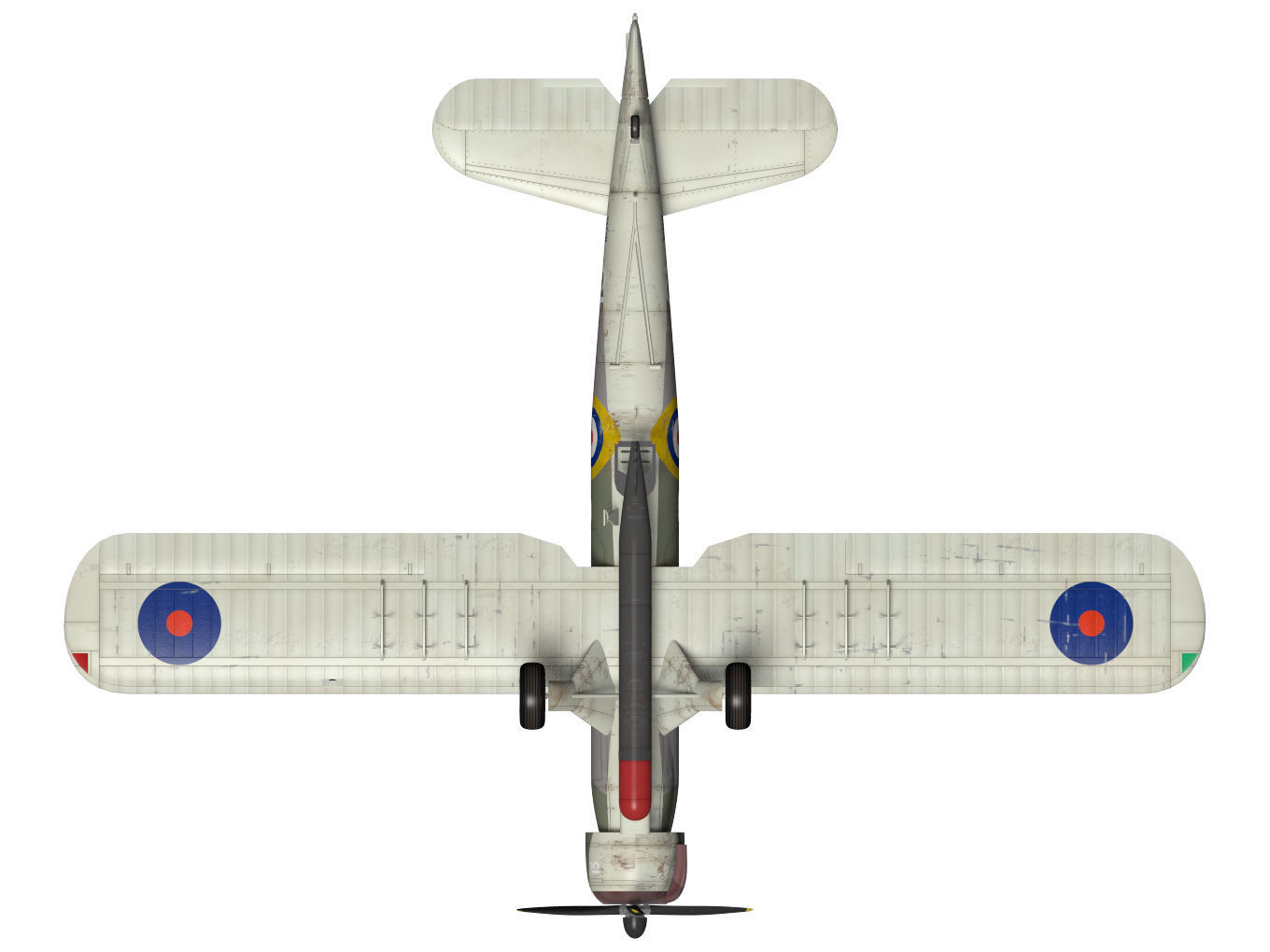 Fairey Albacore 3D model_10