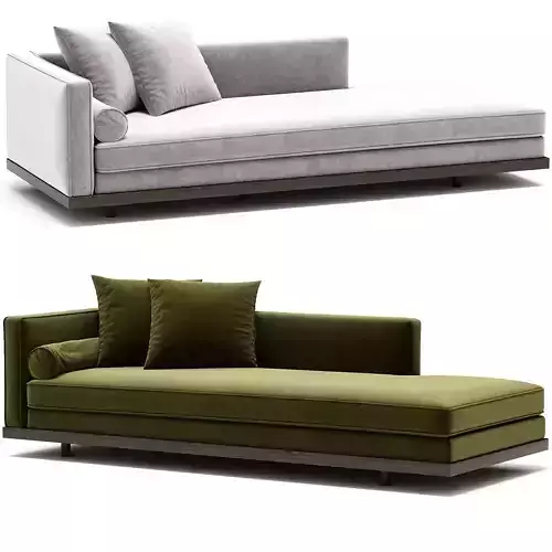 Brady Chaise Sofa 3D model