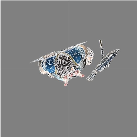 Hayabusa Sushi Master Low-poly 3D model_9