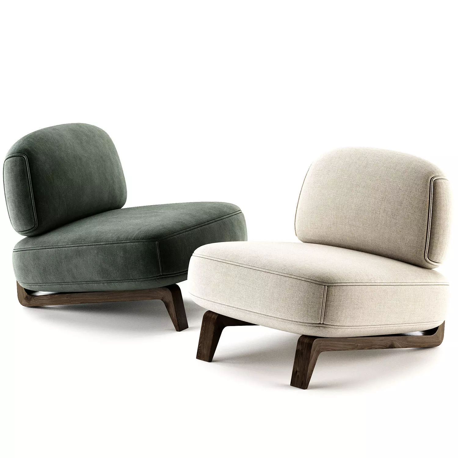 VAO Easy Chair By Paolo Castelli 3D model