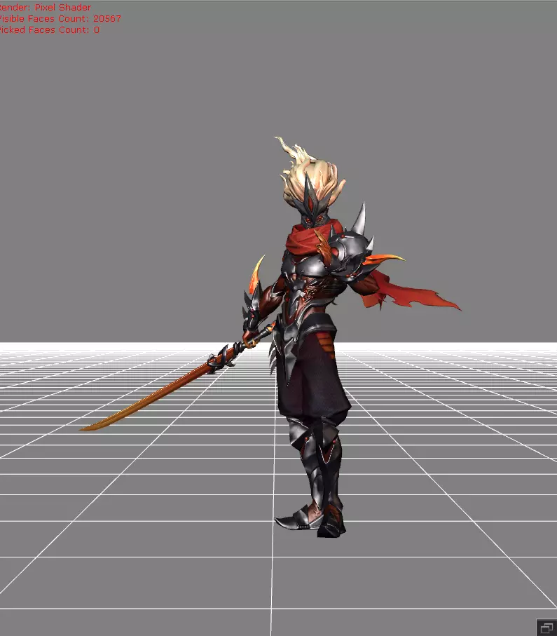 Hayabusa Experiment Low-poly 3D model