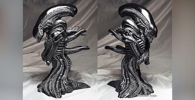 3Dprint Alien Xenomorph 3D model 3D printable | CGTrader