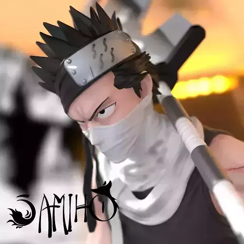 SAMIHO STUDIOS - Zabuza of Hidden Mist - STLs Ready for Printing 3D print model