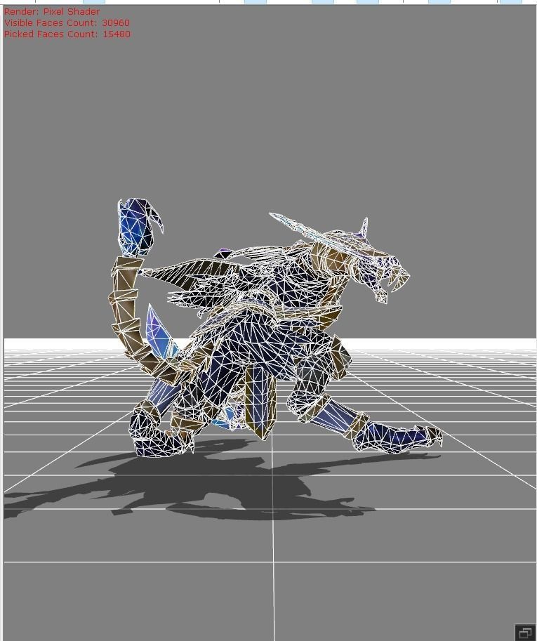 Helcurt Scorpio Low-poly 3D model_7