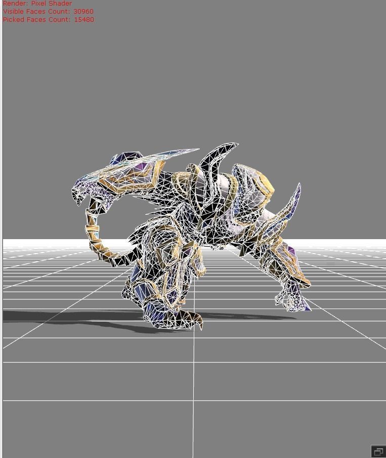 Helcurt Scorpio Low-poly 3D model_5