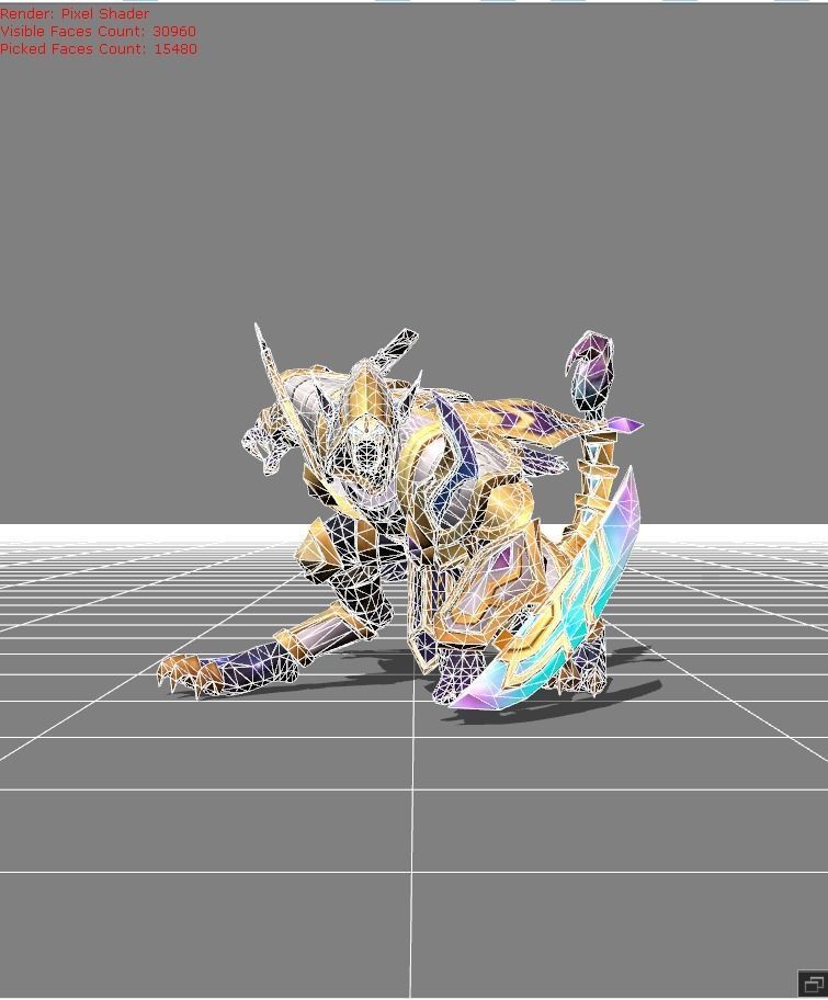 Helcurt Scorpio Low-poly 3D model_4