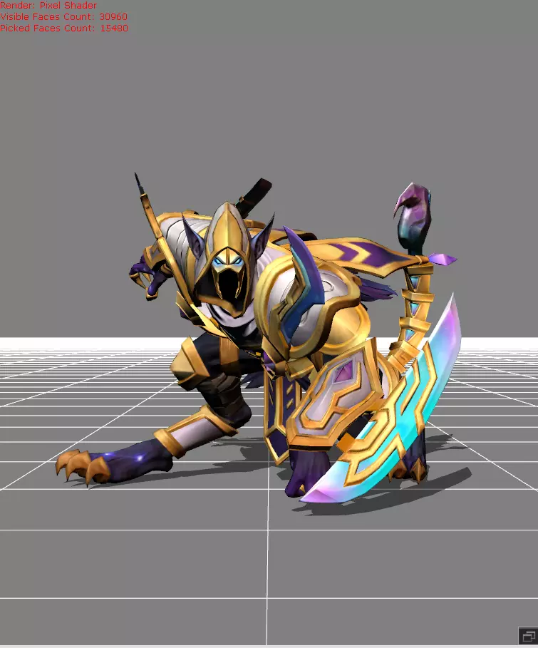 Helcurt Scorpio Low-poly 3D model_0