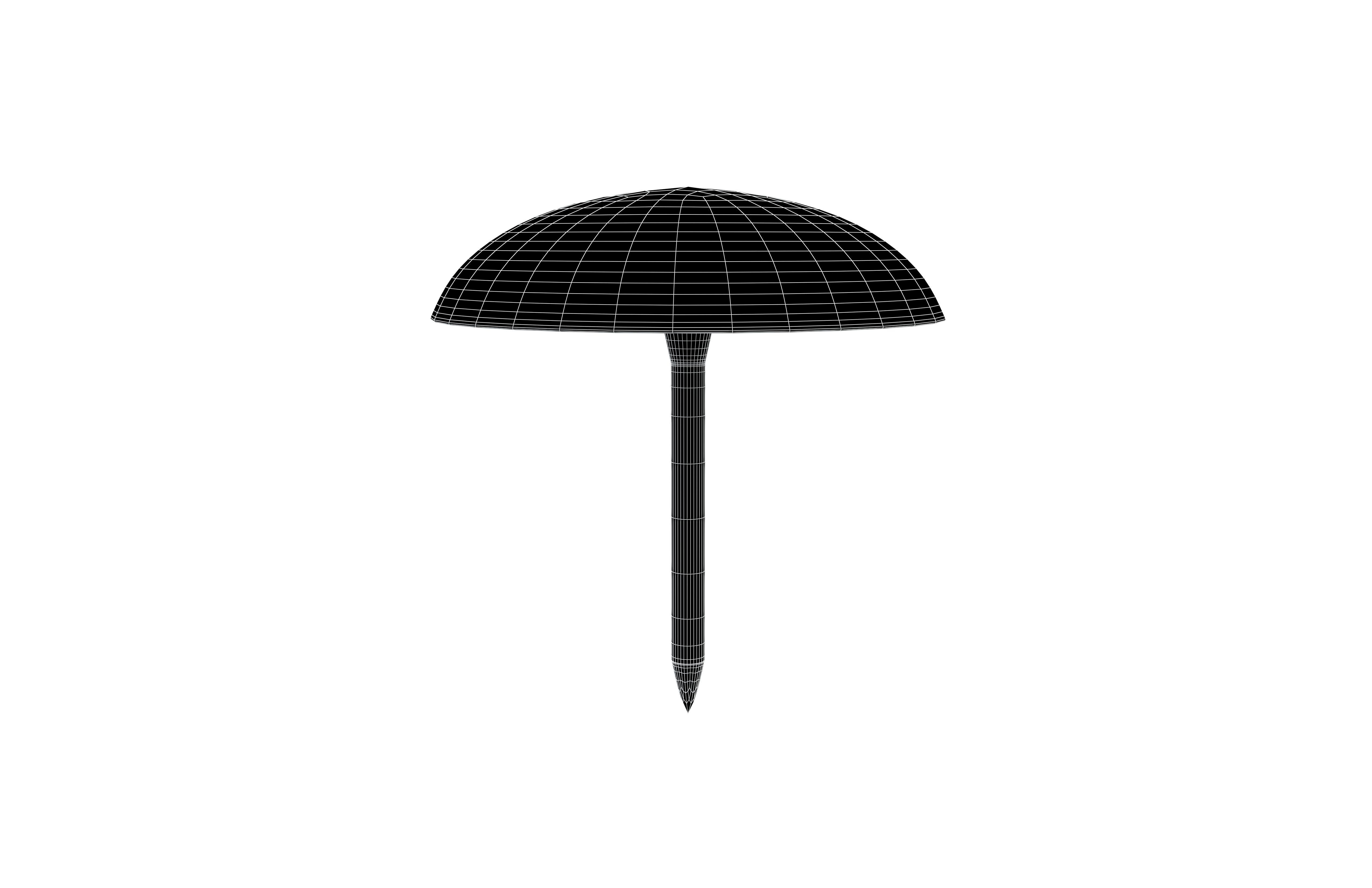 Thumb Pin V1 004 Low-poly 3D model_4