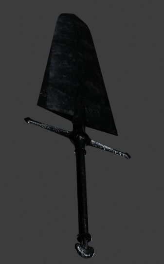 Black Clover Espada Asta Demon-Slayer Sword mesh 3D Free low-poly 3D model_8