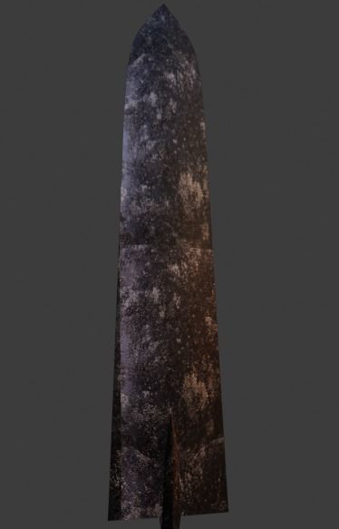 Black Clover Espada Asta Demon-Slayer Sword mesh 3D Free low-poly 3D model_2